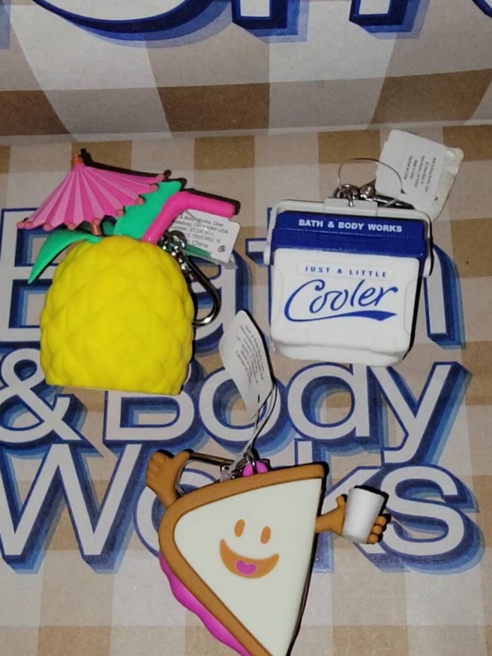 🎉 3 NWT BATH & BODY WORKS PB & J SANDWICH COOLER GAME CONTROL POCKETBAC HOLDERS
